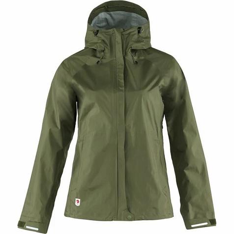 Fjallraven Women High Coast Wind Jacket Green PH57650 Philippines